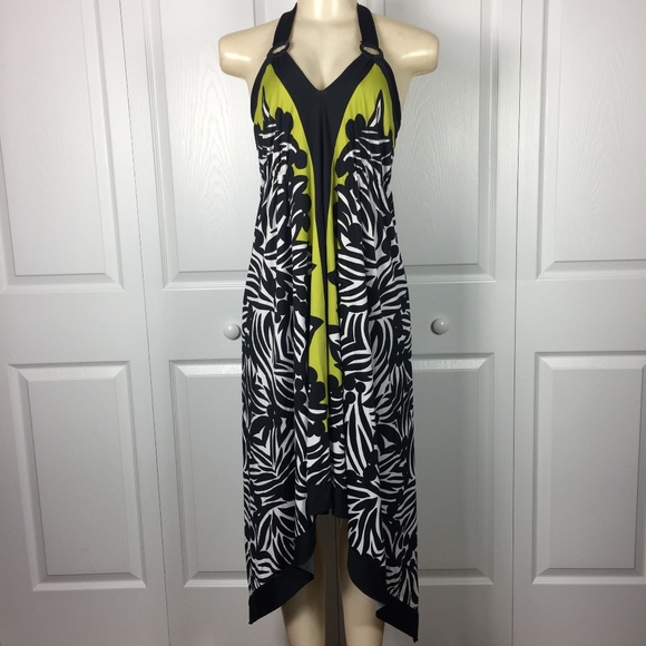  LIKE NEW - Great Asymmetrical Dress!  - Picture 1 of 7